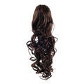 Pferdeschwanz-Faser-Extensions Curly Brown 4# – | Fashiongirl