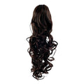 Pferdeschwanz-Faser-Extensions Lockig Dunkelbraun 2# – | Fashiongirl
