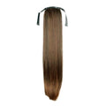 Pferdeschwanz-Faser-Extensions, glatt, hellbraun, 6# – | Fashiongirl