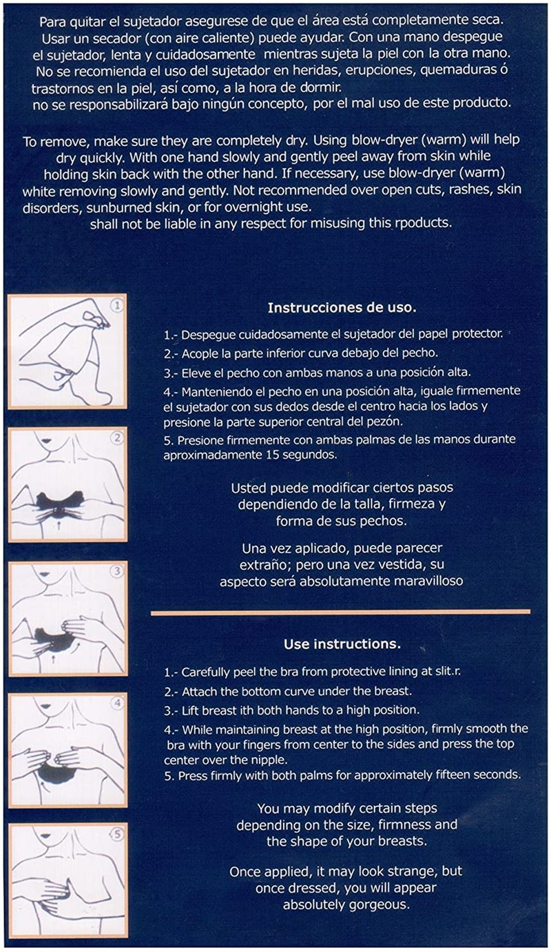 Push up bra Breast Tape (A, B, C cup) - 10 pcs - Shapewear | Fashiongirl