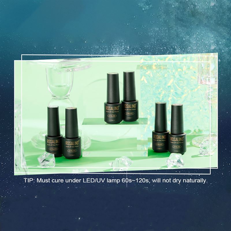 ROSALIND Mini Gel Polishes / Nail Polish - Neon Collection (RATC6 - 003) - | Fashiongirl