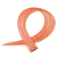 Lachs, 50 cm – Crazy Colour Clip On – | Fashiongirl