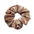 Scrunchie – Velours & Gummiband – Peanut – Haaraccessoires