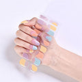Halbgehärtete Gel-Nagelsticker / Selbstklebender Nagellack – Dreamy Pastel (JK – 221) – | Fashiongirl