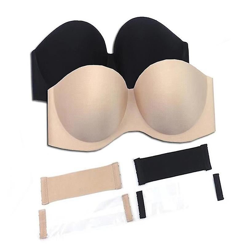 Shapelux Strapless bra with invisible back - Black - Shapewear | Fashiongirl