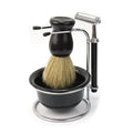 Rasier-Set für Männer mit Rasierer, Pinsel und Schale – Haaraccessoires | Fashiongirl
