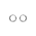 Silver Hoops 15 mm - | Fashiongirl