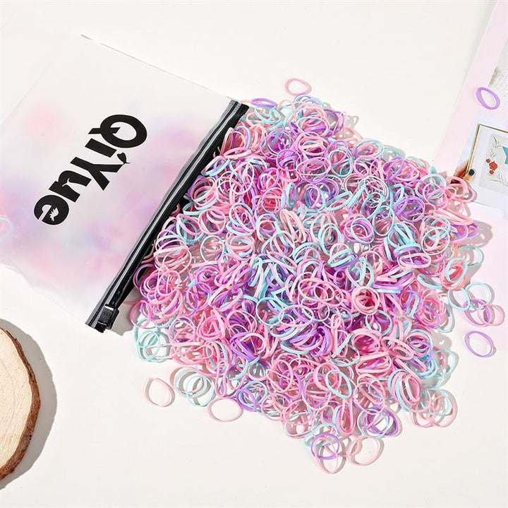 SOHO Adin Snag Free Hair elastics, 1000 pcs - Magic Purple - Hair Accessories | Fashiongirl
