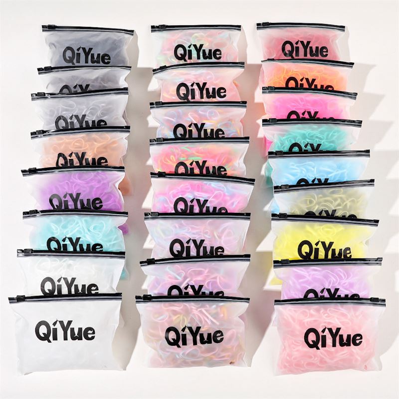 SOHO Adin Snag Free Hair elastics, 1000 pcs - Transparent - Hair Accessories | Fashiongirl