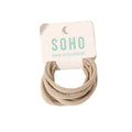 SOHO Alena Haargummis – Beige – Haaraccessoires | Fashiongirl