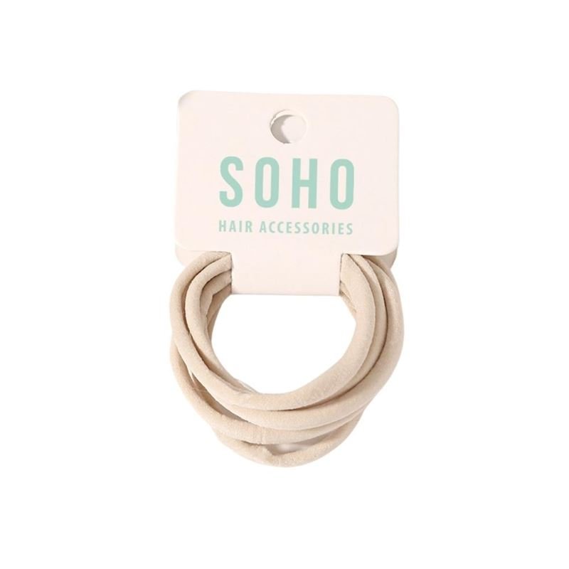 SOHO Alena Hair elastics - Blonde - Hair Accessories | Fashiongirl