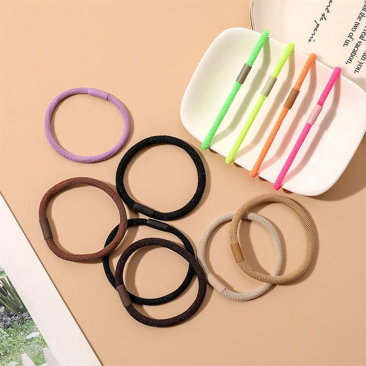 SOHO Amelie Hair elastics - Beige - Hair Accessories | Fashiongirl