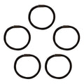 SOHO Amelie Hair elastics - Black - Hair Accessories | Fashiongirl