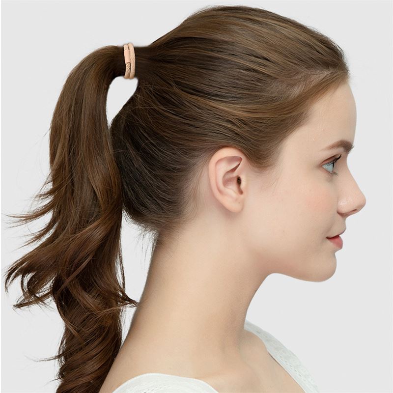 SOHO Amelie Hair elastics - Brown - Hair Accessories | Fashiongirl