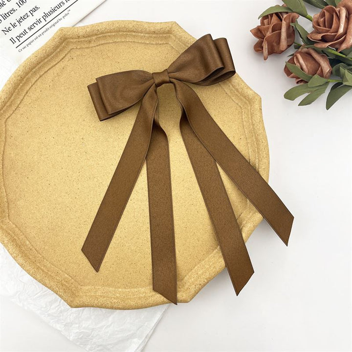 SOHO Anua Bow Haarspange – Braun – Haaraccessoires | Fashiongirl