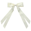 SOHO Anua Bow Hair Clip - White - Hair Accessories | Fashiongirl