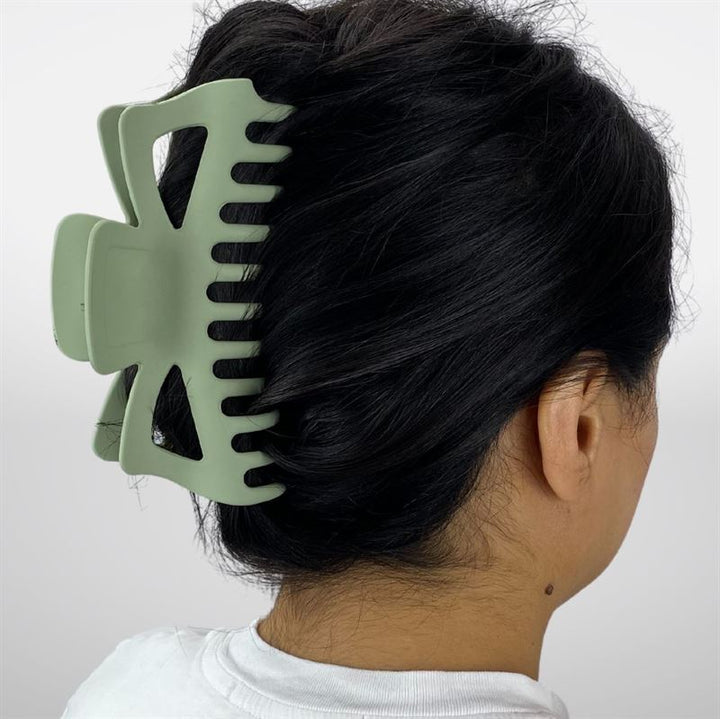 SOHO Astrid Hair Claw - Green - Hair Accessories