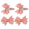 SOHO Ayla Bow Haarspangen – Pfirsich – Haaraccessoires | Fashiongirl