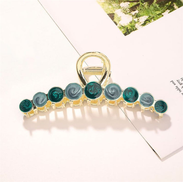 SOHO Becca Hair Claw - Forest - Hair Accessories