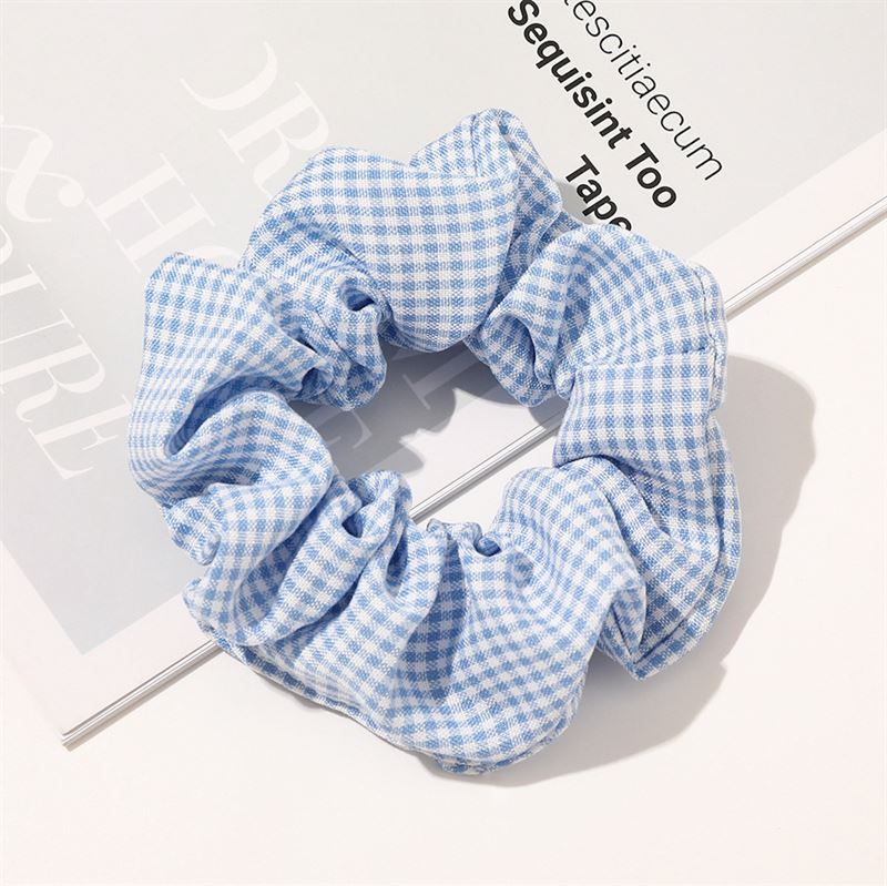 SOHO Camilla Scrunchie - Blue - Hair Accessories
