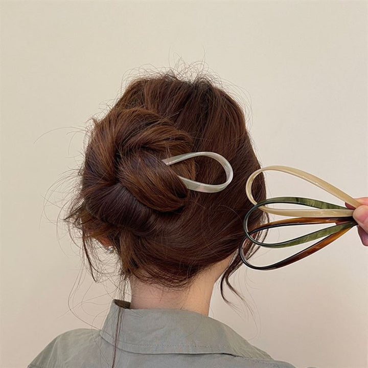 SOHO Channe Hairpin - Ivory - Hair Accessories | Fashiongirl