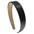 SOHO Classic Satin-Stirnband – Schwarz – Haaraccessoires