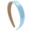 SOHO Classic Satin-Stirnband – Hellblau – Haaraccessoires