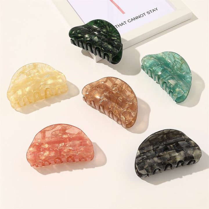 SOHO Cleo Hair Claw - Brown - Hair Accessories