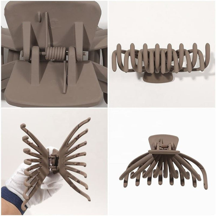 SOHO Elida Hair Claw - Brown - Hair Accessories