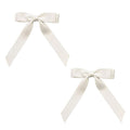 SOHO Emma Bow Haarspangen – Weiß – Haaraccessoires | Fashiongirl