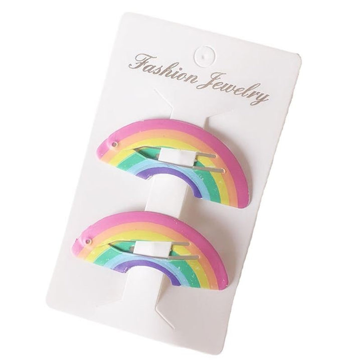 SOHO Fawn Hair clips - Rainbow - Hair Accessories | Fashiongirl