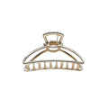 SOHO Feeny Extra Small Metal Hair Claw - Gold - Hair Accessories