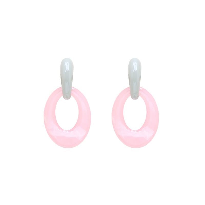 SOHO Funky Earrings - Pink - | Fashiongirl