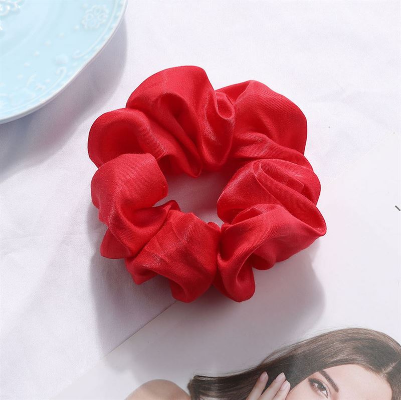 SOHO Gwen Scrunchie - Red - Hair Accessories