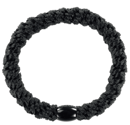 SOHO Hair elastics - Black 3 pcs - Hair Accessories | Fashiongirl