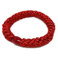 SOHO Haargummis – Rot, 3 Stück – Haaraccessoires | Fashiongirl