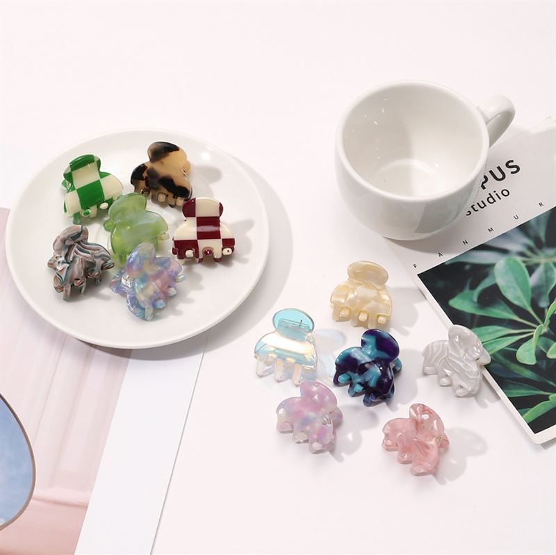 SOHO Hara Mini Hair Claw - Thistle - Hair Accessories