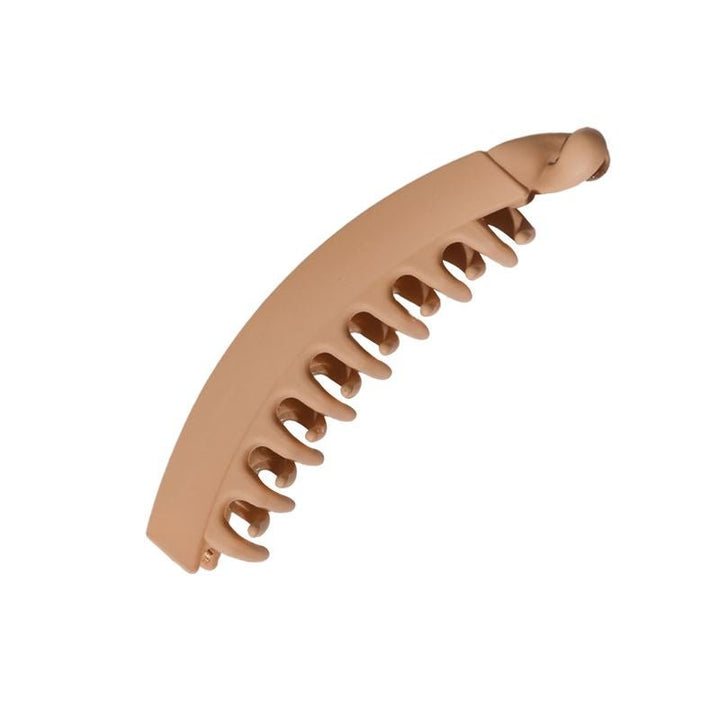 SOHO Idis Banana Hair Clip - Beige - | Fashiongirl