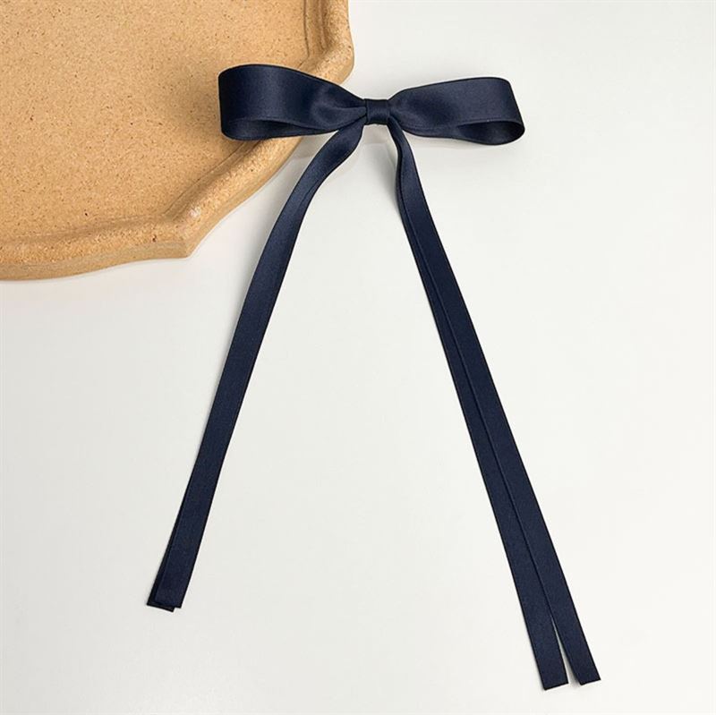 SOHO Isa Bow Hair clips - Dark blue - Hair Accessories | Fashiongirl