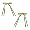 SOHO Isa Bow Haarspangen – Grün – Haaraccessoires | Fashiongirl