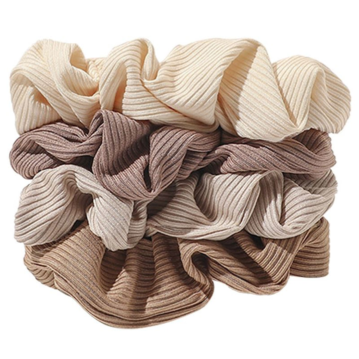 SOHO Ivory Scrunchies - set of 4 - Hair Accessories