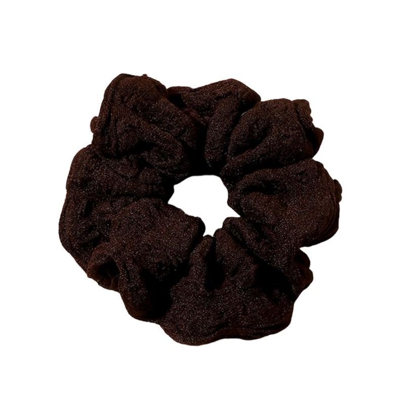 SOHO Jocie Scrunchie - Dark brown - Hair Accessories