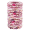 SOHO Kenlee Haargummis – Rosa (15 Stück) – Haaraccessoires | Fashiongirl