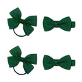 SOHO Kirby Bow Haargummis und Haarspangen – Waldgrün – Haaraccessoires | Fashiongirl