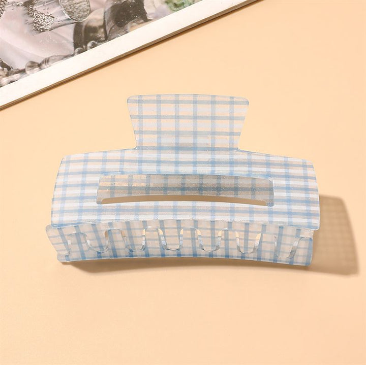 SOHO Line Hair Claw - Blue - Hair Accessories