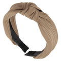 SOHO Lisa Stirnband, sandfarben – Haaraccessoires