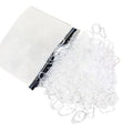 SOHO Liva Snag Free Haargummis, 500 Stück – Transparent – Haaraccessoires | Fashiongirl
