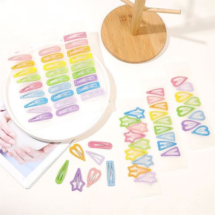 SOHO Maia Hair clips - Heart - 10 pcs - | Fashiongirl