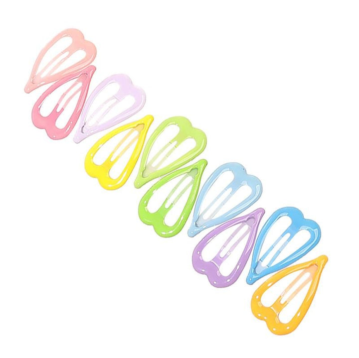 SOHO Maia Hair clips - Heart - 10 pcs - | Fashiongirl