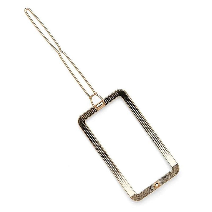 SOHO Metal Hair Clip - Gold - | Fashiongirl